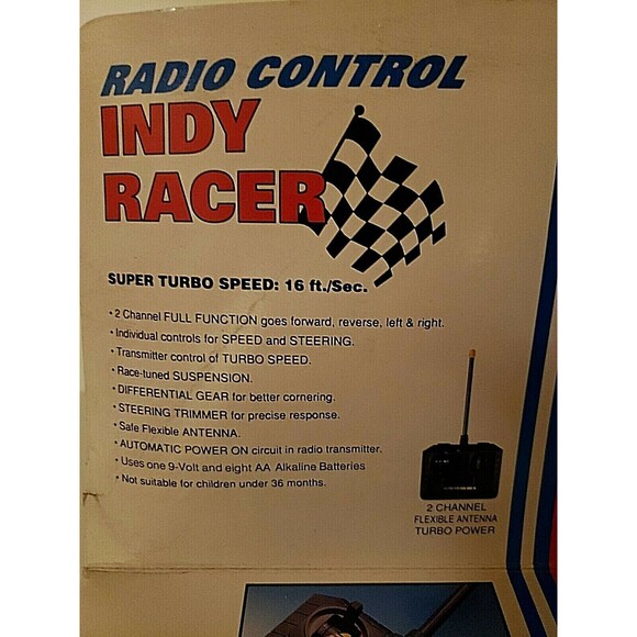 RC Cola Royal Crown Radio Control INDY RACER Vintage New Old Stock Uncommon Rare - Picture 5 of 10